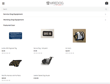 Tablet Screenshot of gowiredog.com